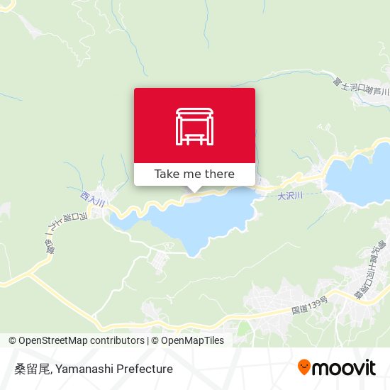 桑留尾 map