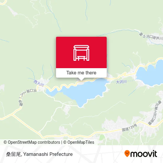 桑留尾 map