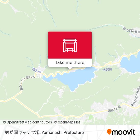 観岳園キャンプ場 map