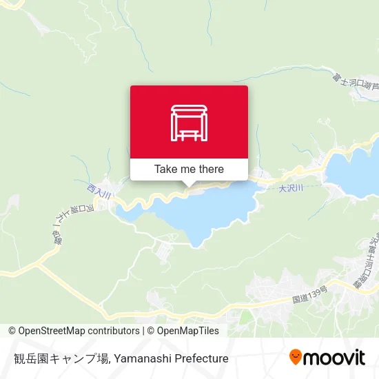 観岳園キャンプ場 map