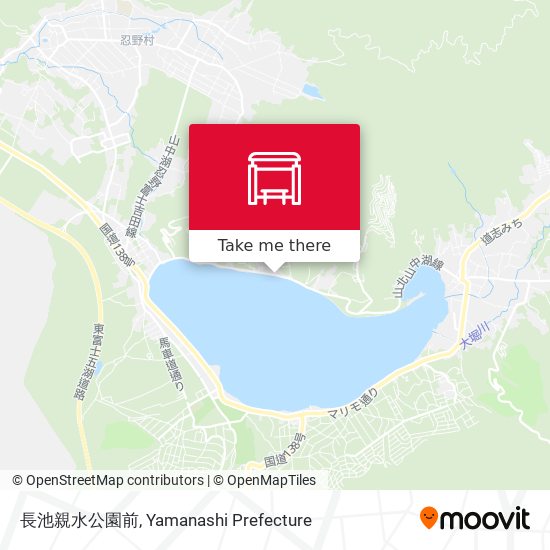 長池親水公園前 map