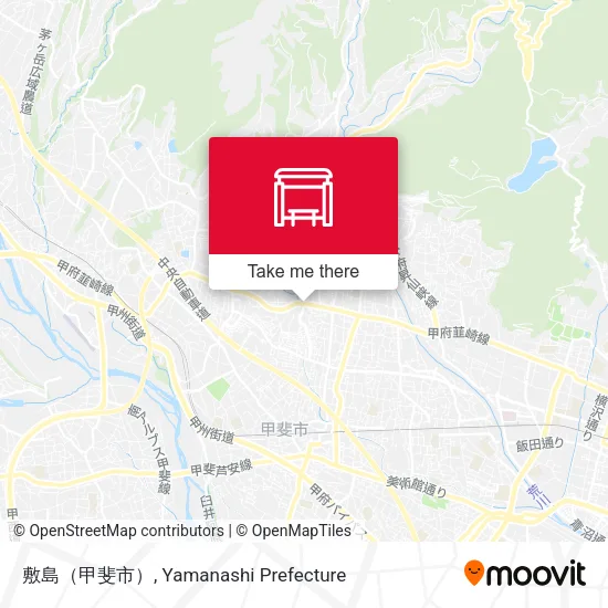 敷島（甲斐市） map