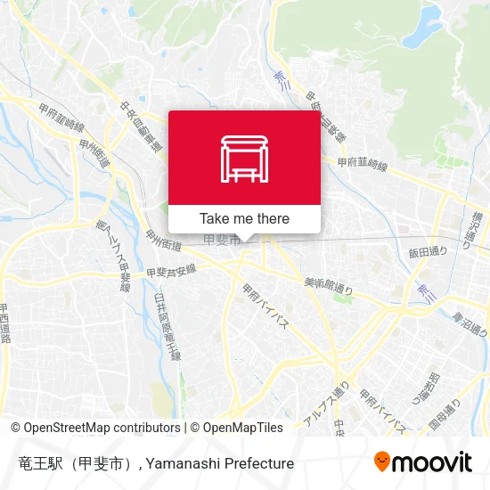 竜王駅（甲斐市） map