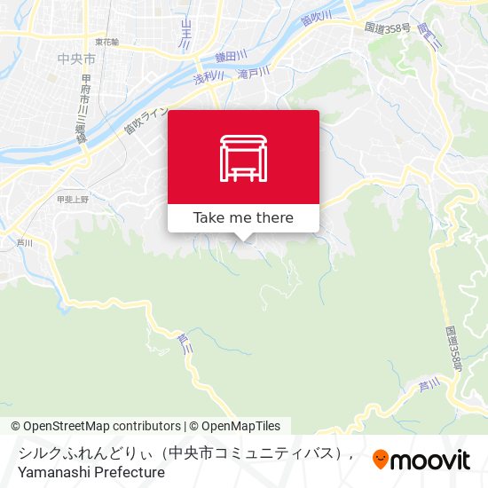 シルクふれんどりぃ（中央市コミュニティバス） map