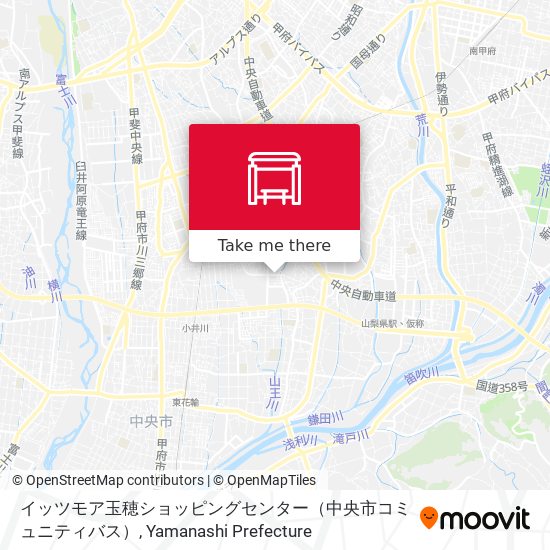 イッツモア玉穂ショッピングセンター（中央市コミュニティバス） map