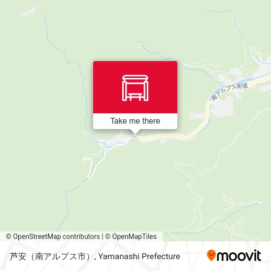 芦安（南アルプス市） map