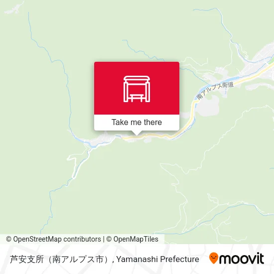 芦安支所（南アルプス市） map