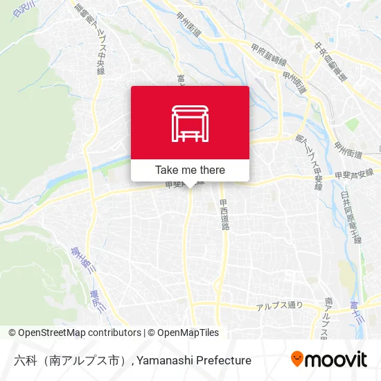 六科（南アルプス市） map