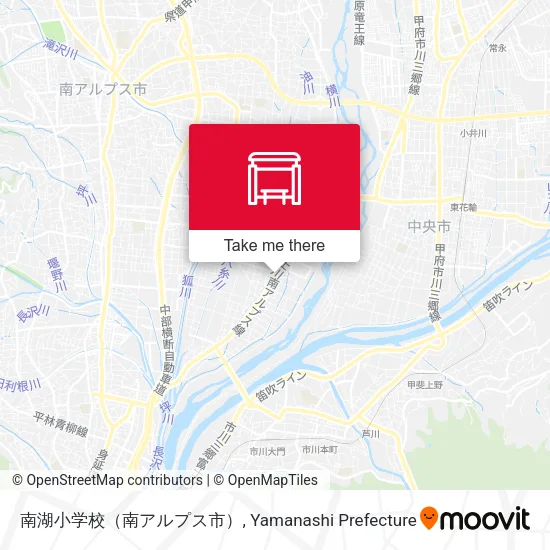 南湖小学校（南アルプス市） map