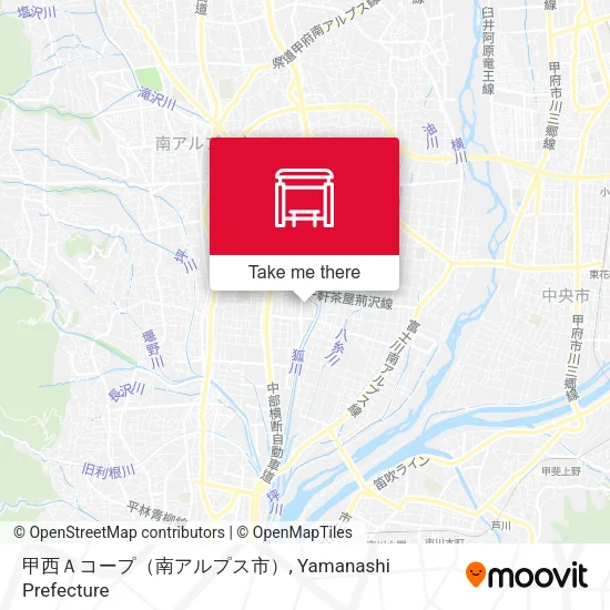 甲西Ａコープ（南アルプス市） map