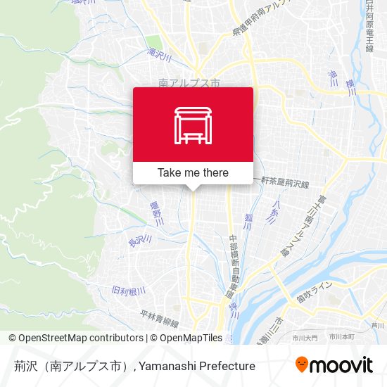 荊沢（南アルプス市） map
