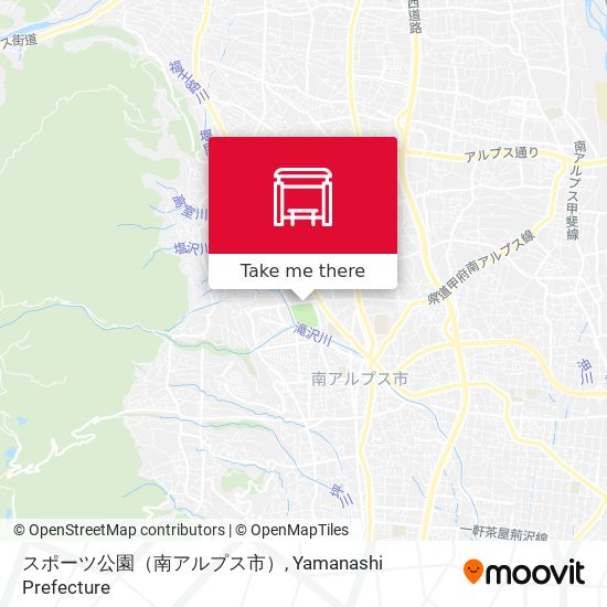 スポーツ公園（南アルプス市） map