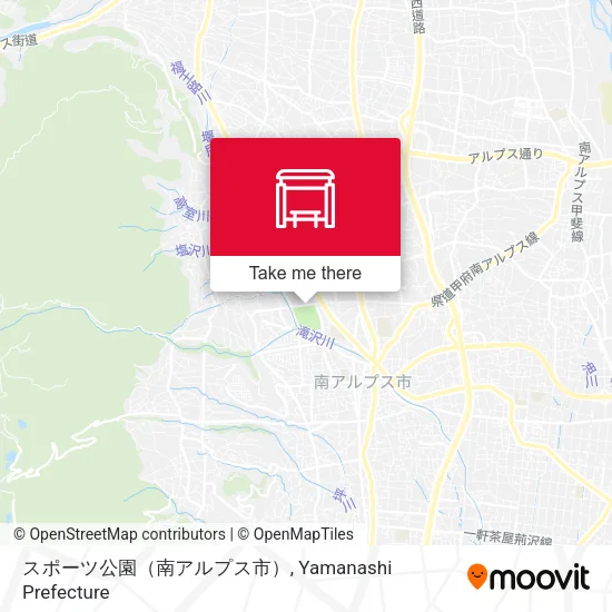 スポーツ公園（南アルプス市） map