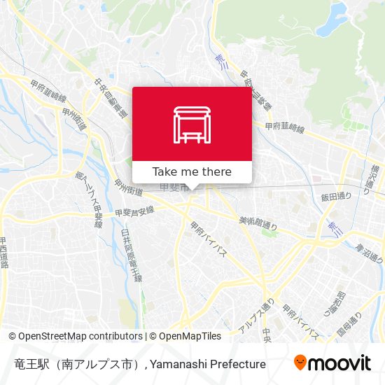 竜王駅（南アルプス市） map