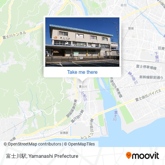 富士川駅 map