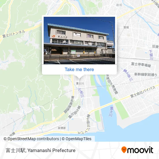 富士川駅 map