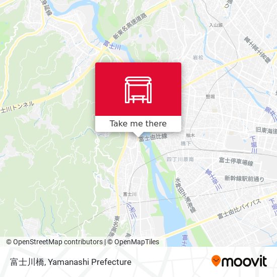 富士川橋 map