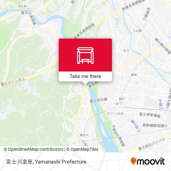 富士川楽座 map