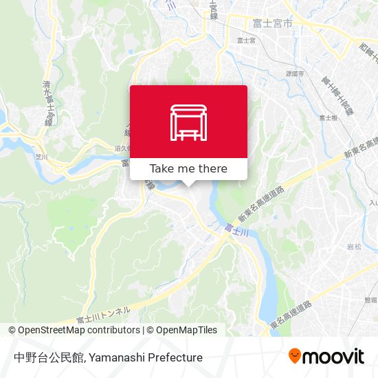 中野台公民館 map