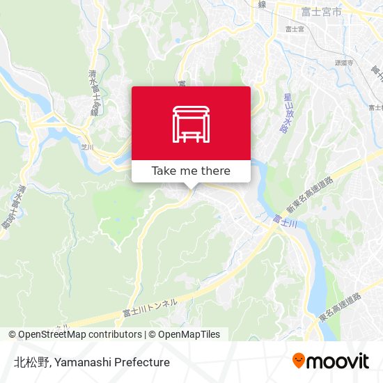 北松野 map