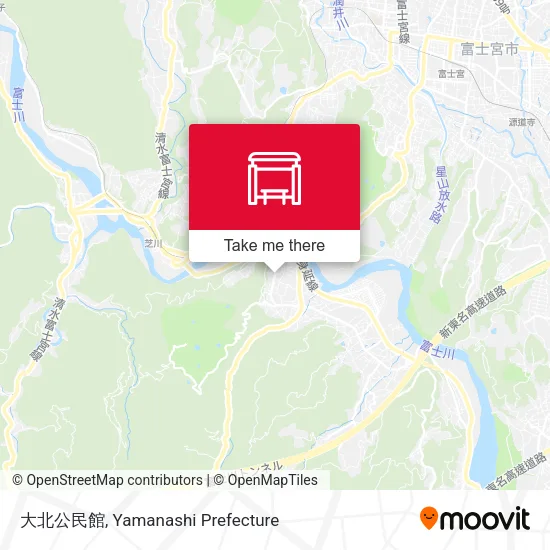 大北公民館 map