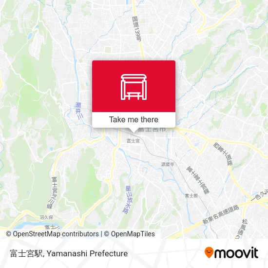 富士宮駅 map