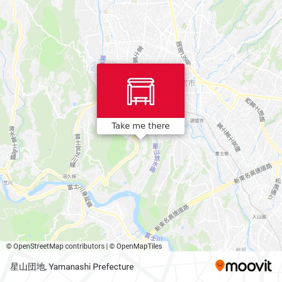 星山団地 map