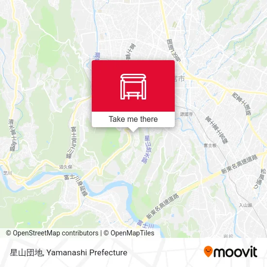 星山団地 map