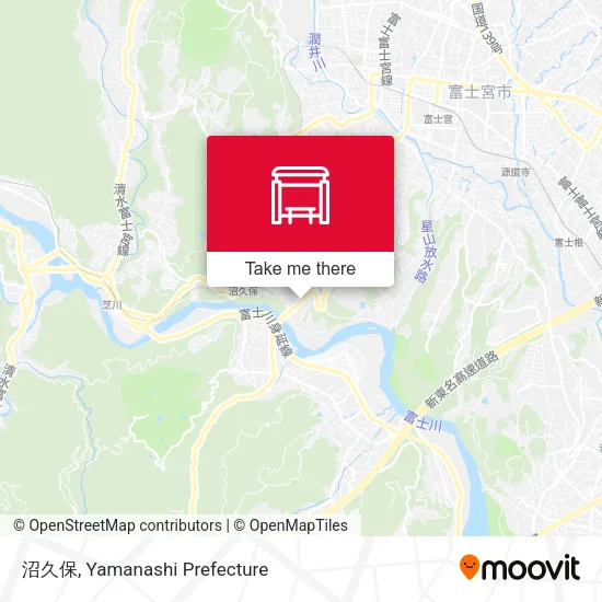 沼久保 map