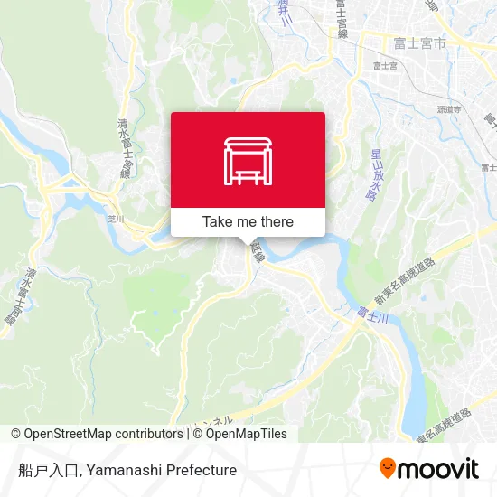 船戸入口 map