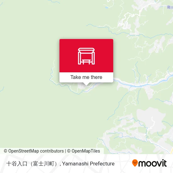 十谷入口（富士川町） map