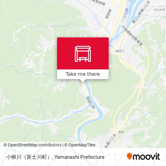 小柳川（富士川町） map