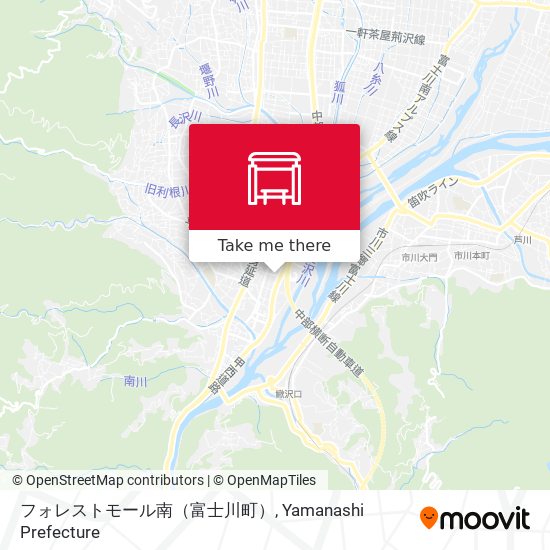 フォレストモール南（富士川町） map