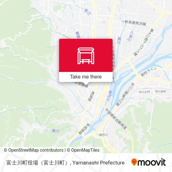 富士川町役場（富士川町） map