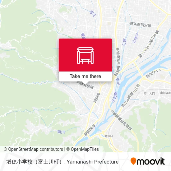増穂小学校（富士川町） map