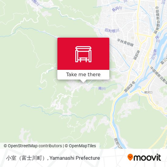 小室（富士川町） map