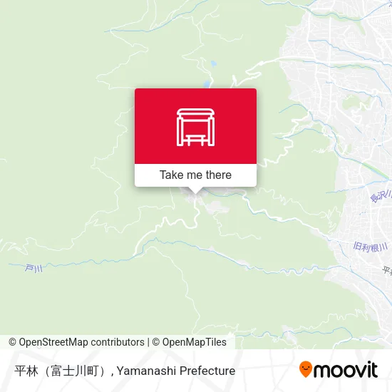 平林（富士川町） map