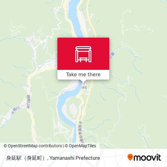 身延駅（身延町） map