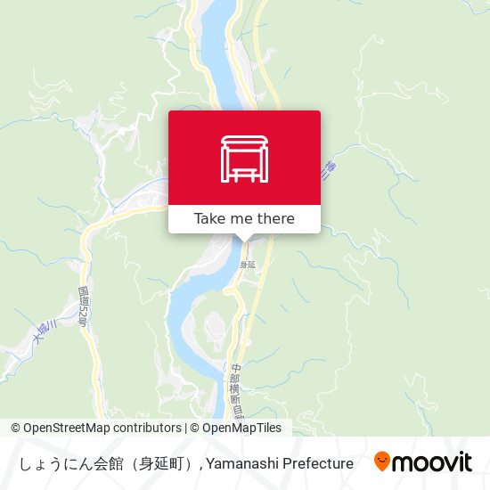 しょうにん会館（身延町） map