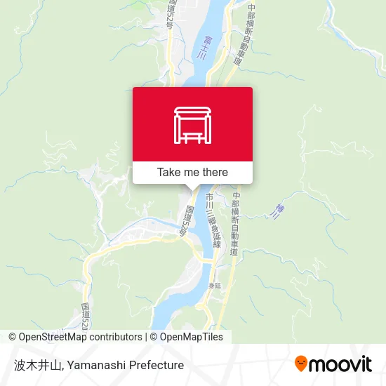 波木井山 map