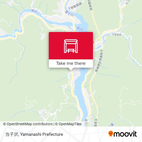当子沢 map