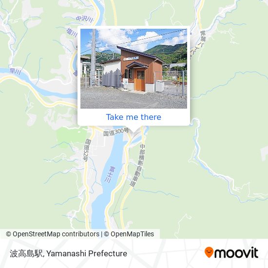波高島駅 map