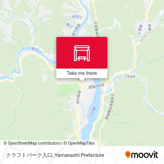 クラフトパーク入口 map