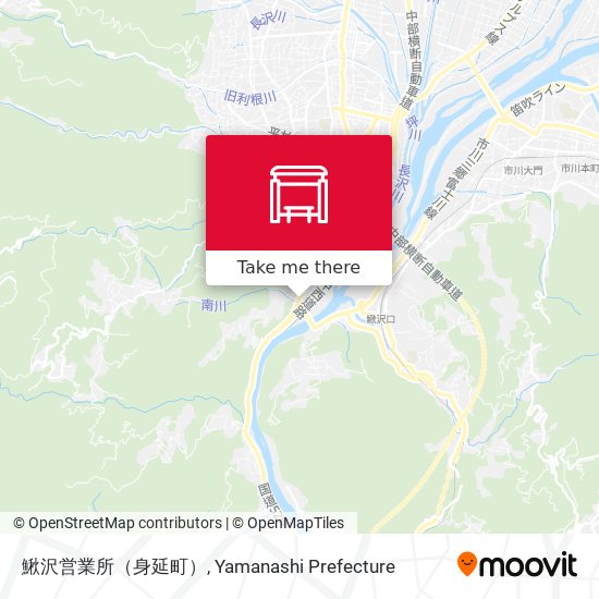 鰍沢営業所（身延町） map