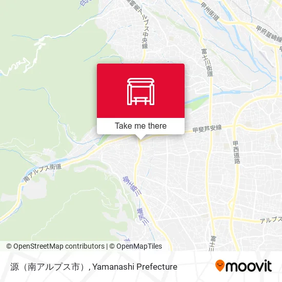 源（南アルプス市） map