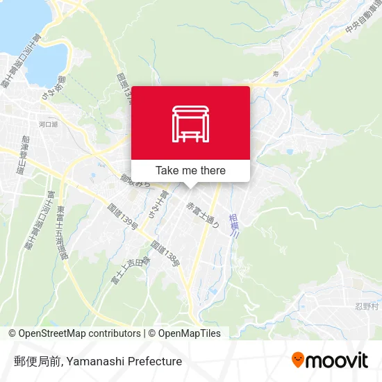 郵便局前 map