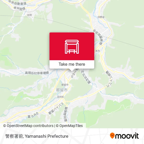 警察署前 map