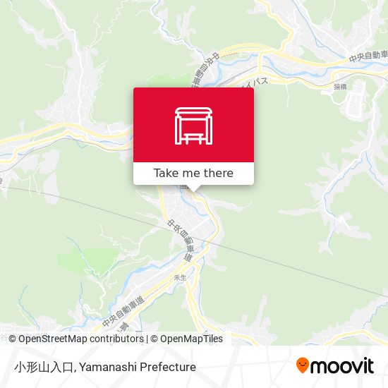 小形山入口 map