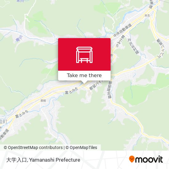 大学入口 map