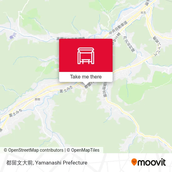 都留文大前 map